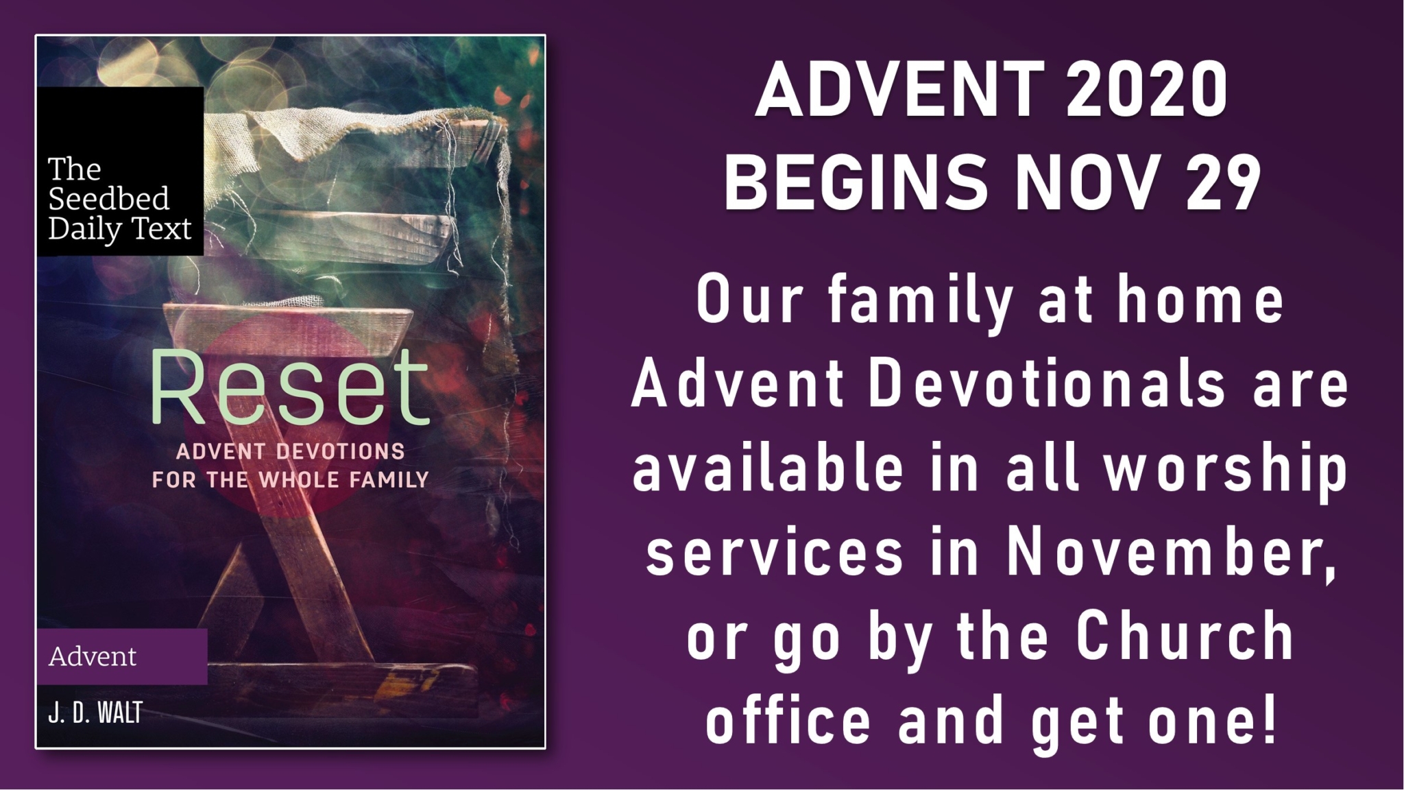 Advent Devotionals Saint Paul United Methodist Church